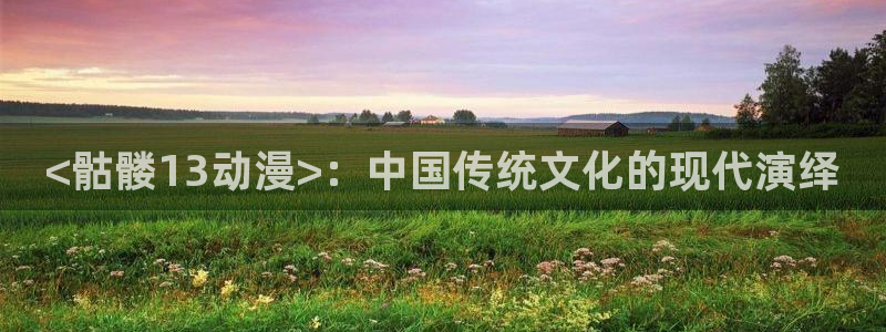 里番在线看动漫网站：<骷髅13动漫>：中国传统文化的现代演绎